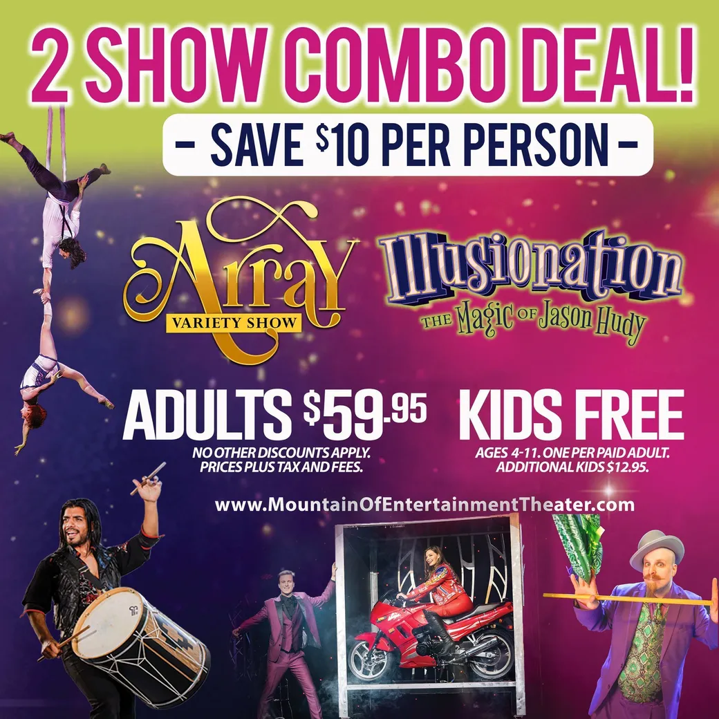 Pigeon Forge Shows Combo Offer